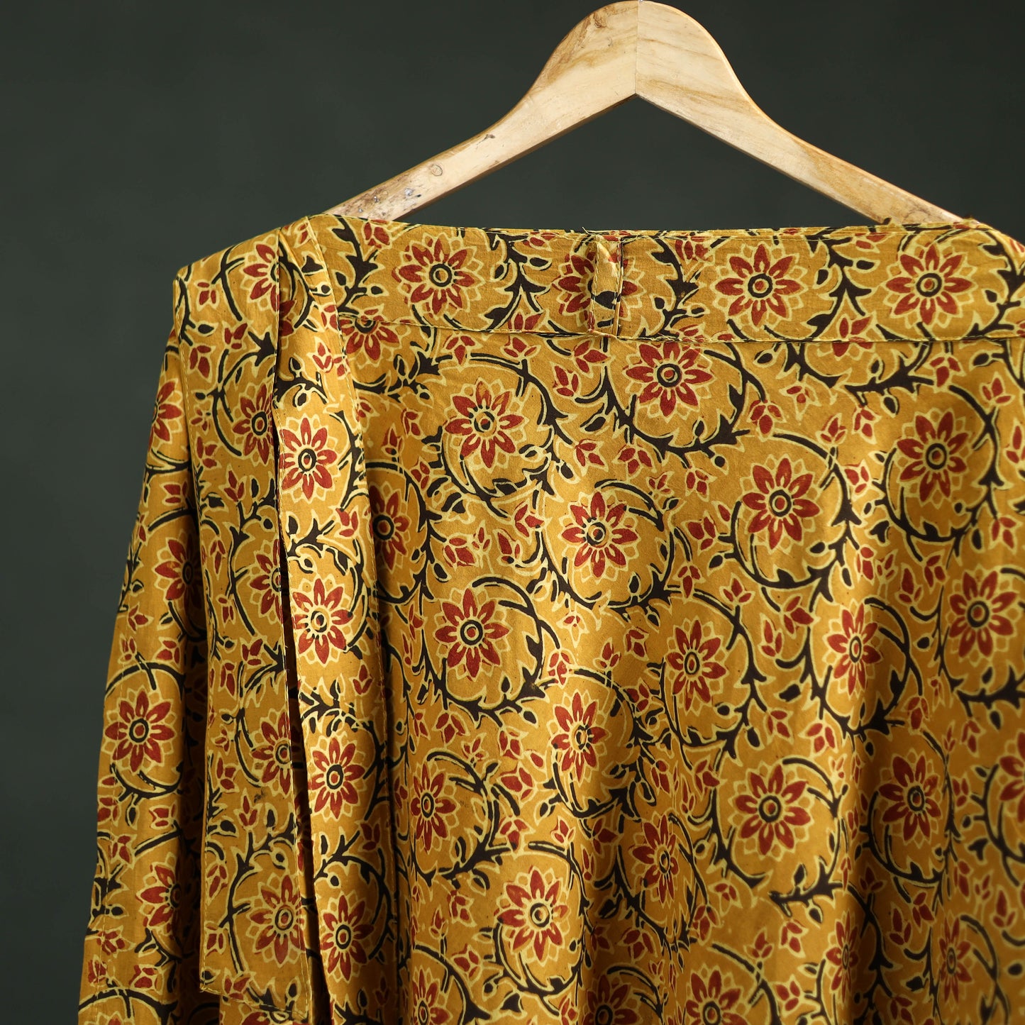 Ajrakh Hand Block Print Cotton Wrap Around Skirt 45