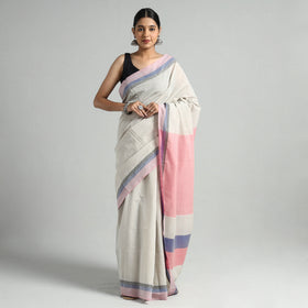 Buy Chitrika Pure Handloom Dobby Cotton Saree Online at iTokri.com
