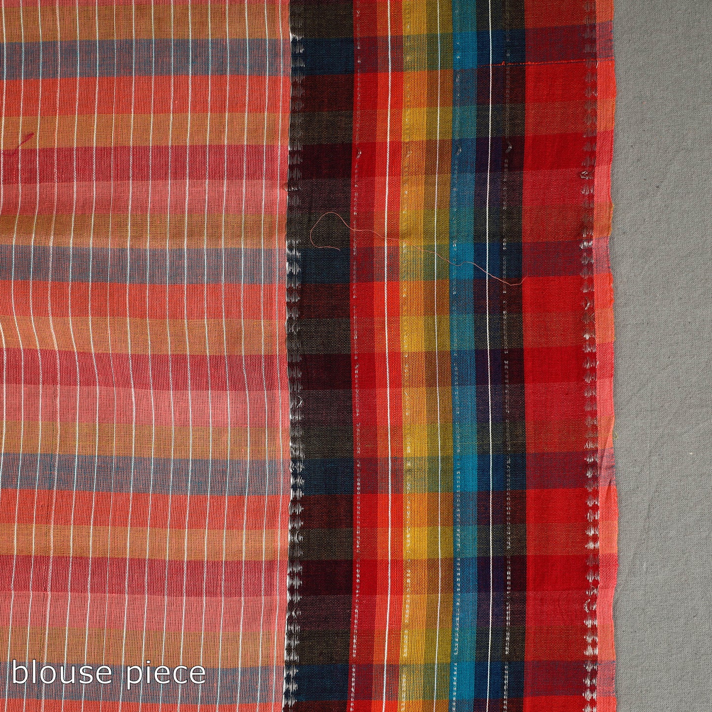 Peach - Narayanpet Dobby Cotton Handloom Saree 23