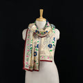 Ranihati Chanderi Silk Hand Embroidered Stole 60