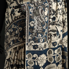 Kalamkari Printed Cotton Saree 24