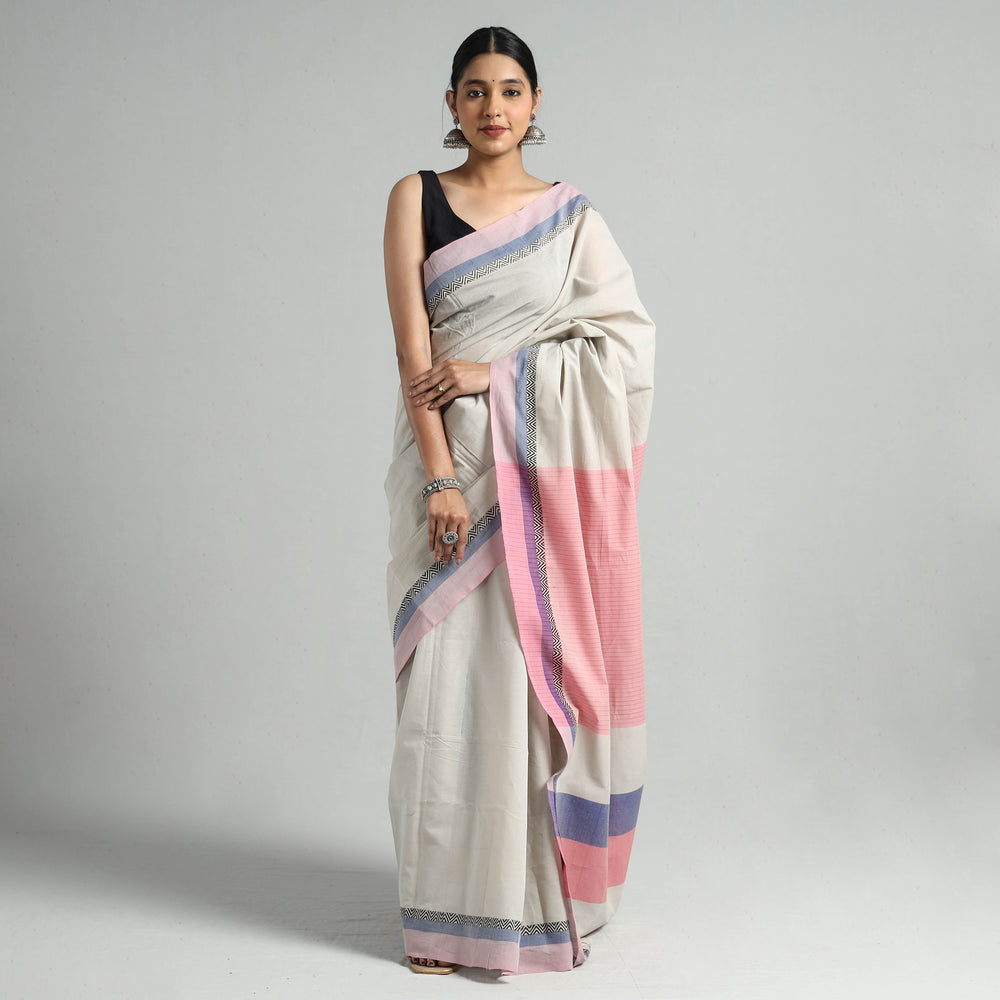 dobby cotton saree