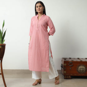 jacquard kurta