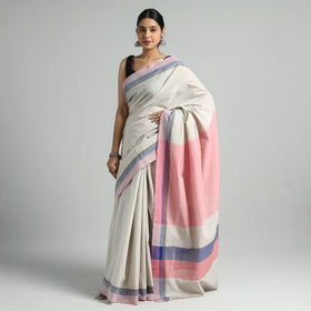 Buy Chitrika Pure Handloom Dobby Cotton Saree Online at iTokri.com