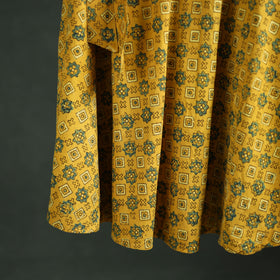 Ajrakh Hand Block Print Cotton Wrap Around Skirt 46