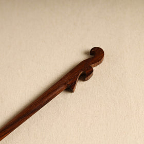 Hand Carved Sheesham Wood Juda Stick 02