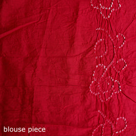 Kutch Bandhani Tie-Dye Cotton Saree 74
