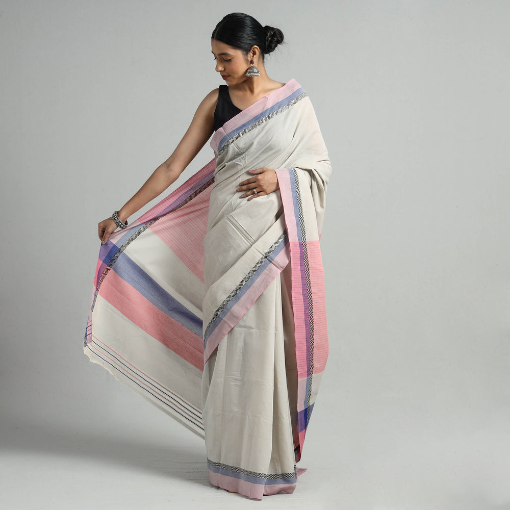 dobby cotton saree