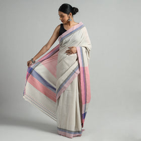 Buy Chitrika Pure Handloom Dobby Cotton Saree Online at iTokri.com