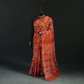 Kutch Bandhani Tie-Dye Cotton Saree 75