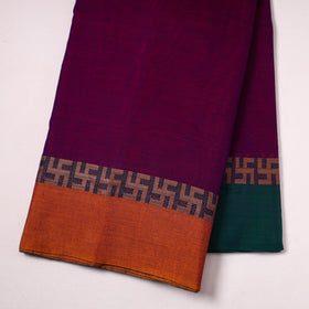 Purple Mercerised Cotton Dharwad Fabric