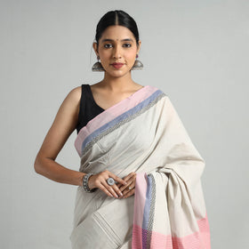 Buy Chitrika Pure Handloom Dobby Cotton Saree Online at iTokri.com