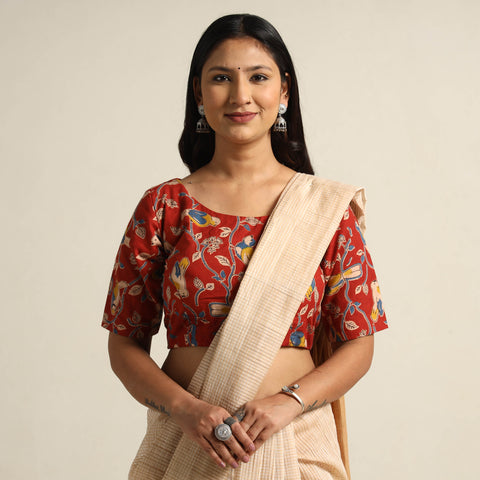 Kalamkari Stitched Blouse