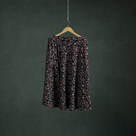 Ajrakh Hand Block Print Cotton Wrap Around Skirt 32
