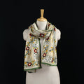 Ranihati Chanderi Silk Hand Embroidered Stole 67