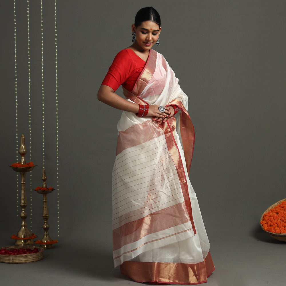 Maheshwari Silk Saree