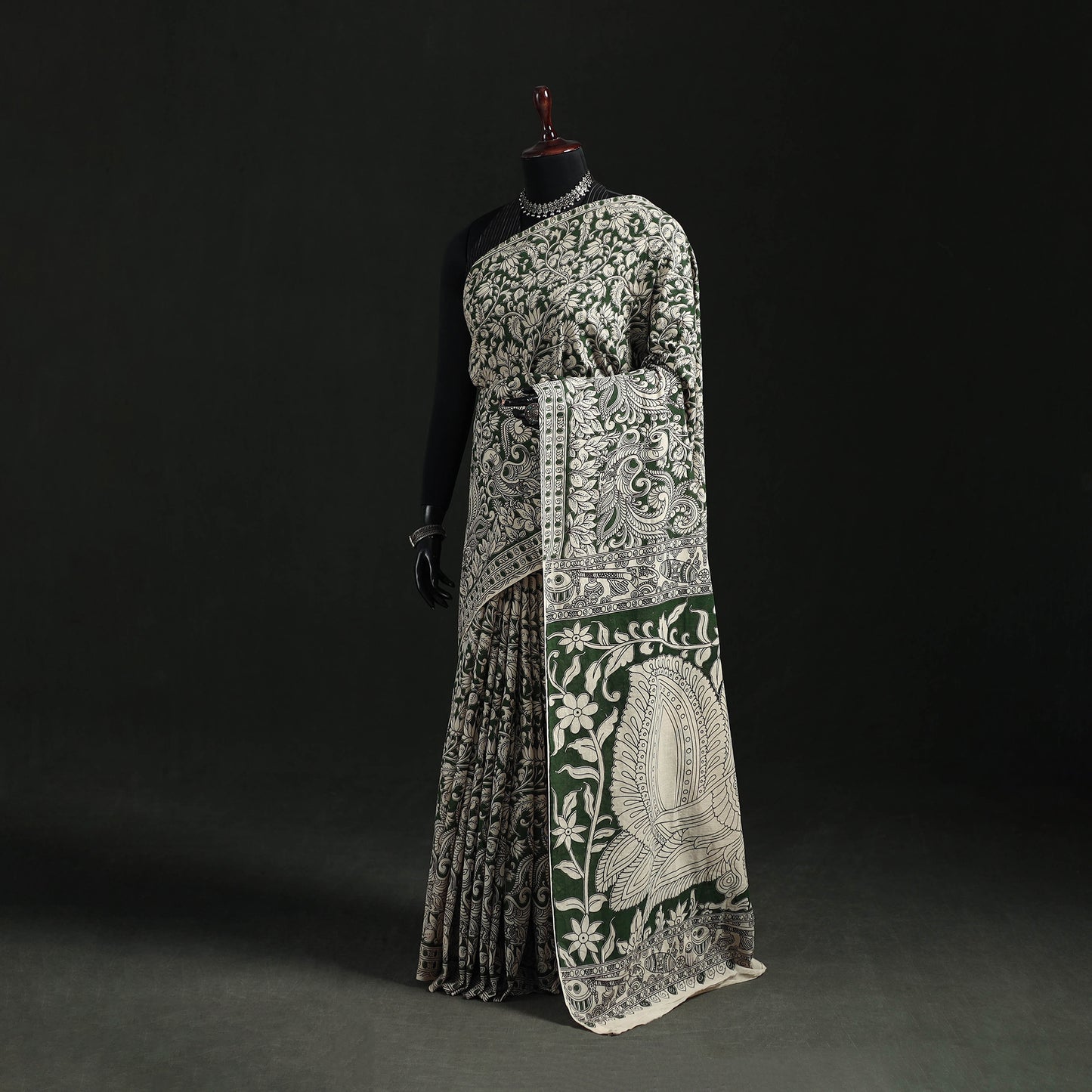Kalamkari Printed Cotton Saree 26