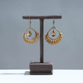  Handcrafted Drop Shaped Bamboo Earrings 