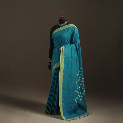 Godavari Jamdani 5 Square Buti Pure Handloom Cotton Saree 28