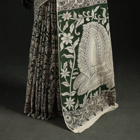 Kalamkari Printed Cotton Saree 26