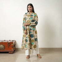 Straight Cotton Kalamkari Kurta 03