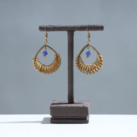  Handcrafted Drop Shaped Bamboo Earrings 