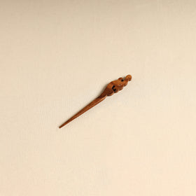 Hand Carved Sheesham Wood Juda Stick 05