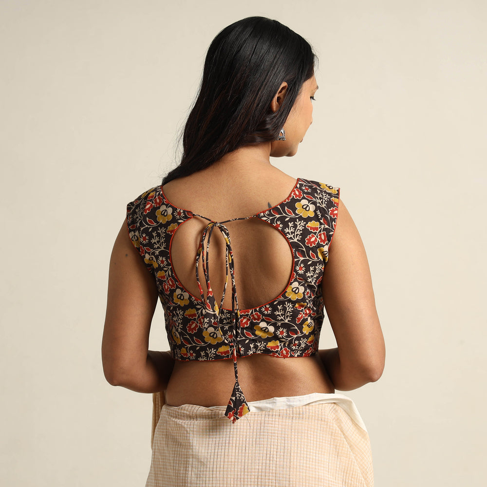 kalamkari stitched blouse 