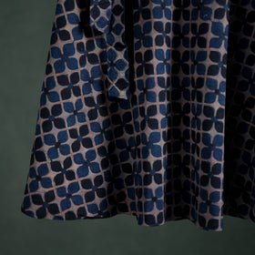 Ajrakh Hand Block Print Cotton Wrap Around Skirt 34