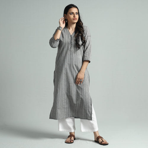 jacquard kurta