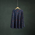 Ajrakh Hand Block Print Cotton Wrap Around Skirt 35