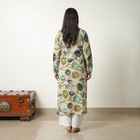 Straight Cotton Kalamkari Kurta 03