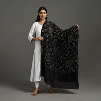 Black - Kutch Tie & Dye Cotton Bandhani Dupatta 07