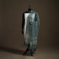 Pipad Hand Block Print Natural Dyed Kota Doria Cotton Dupatta 09