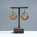  Handcrafted Drop Shaped Bamboo Earrings 