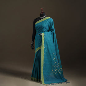 Godavari Jamdani 5 Square Buti Pure Handloom Cotton Saree 29