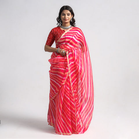 leheriya saree