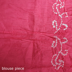 Kutch Bandhani Tie-Dye Cotton Saree 77