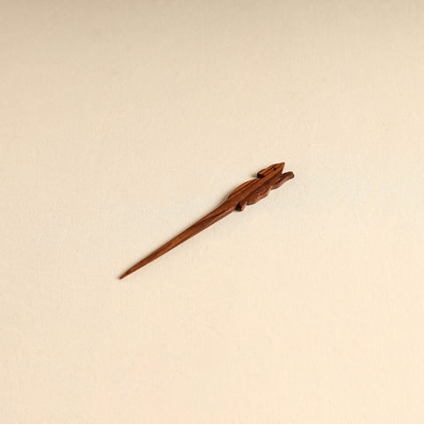 Hand Carved Sheesham Wood Juda Stick 06
