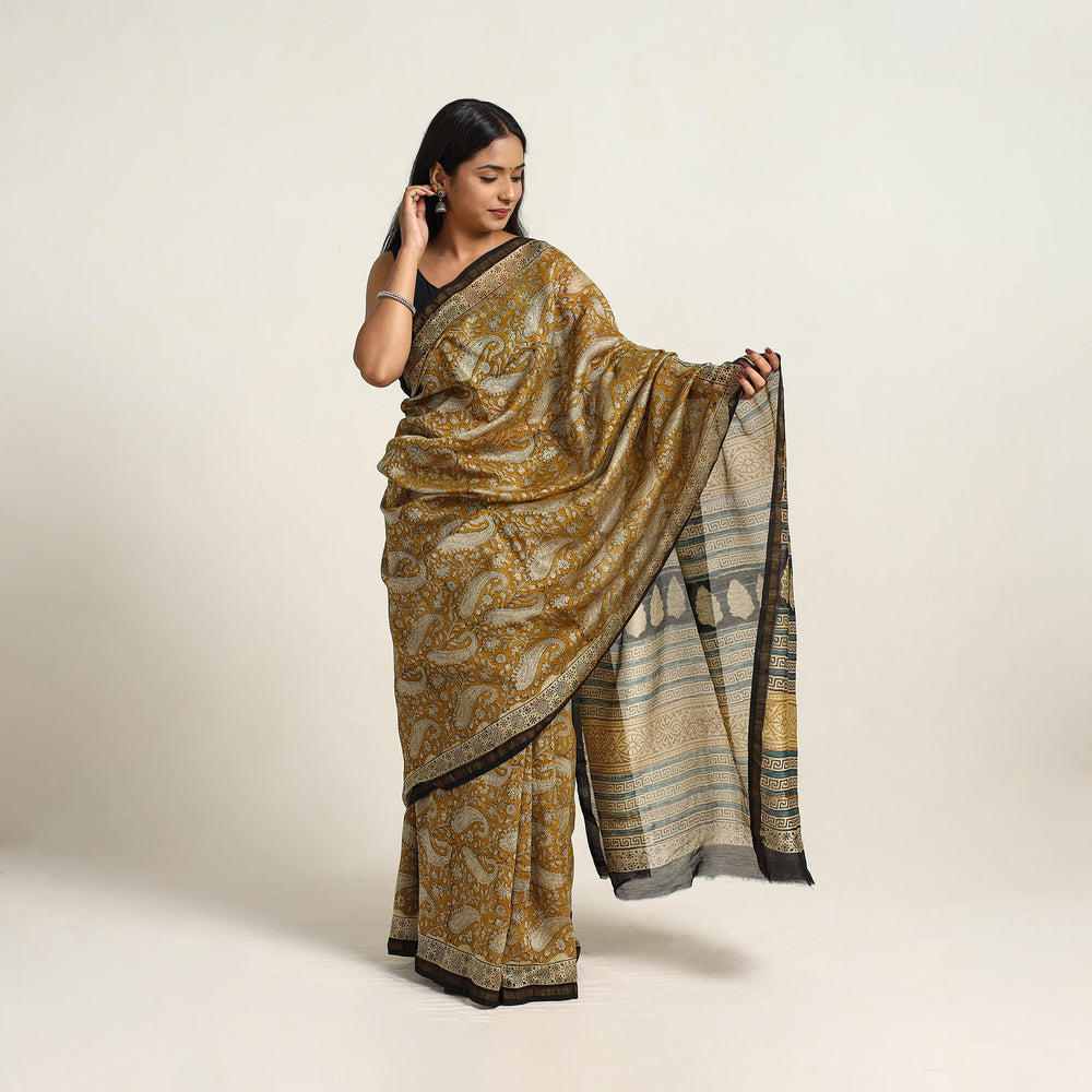 Bagru Saree