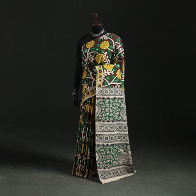 Kalamkari Printed Cotton Saree 28