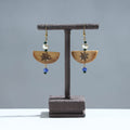  Handcrafted Semi Circle Shaped Bamboo Earrings 