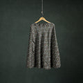Grey - Pochampally Ikat Cotton Wrap Around Skirt 36
