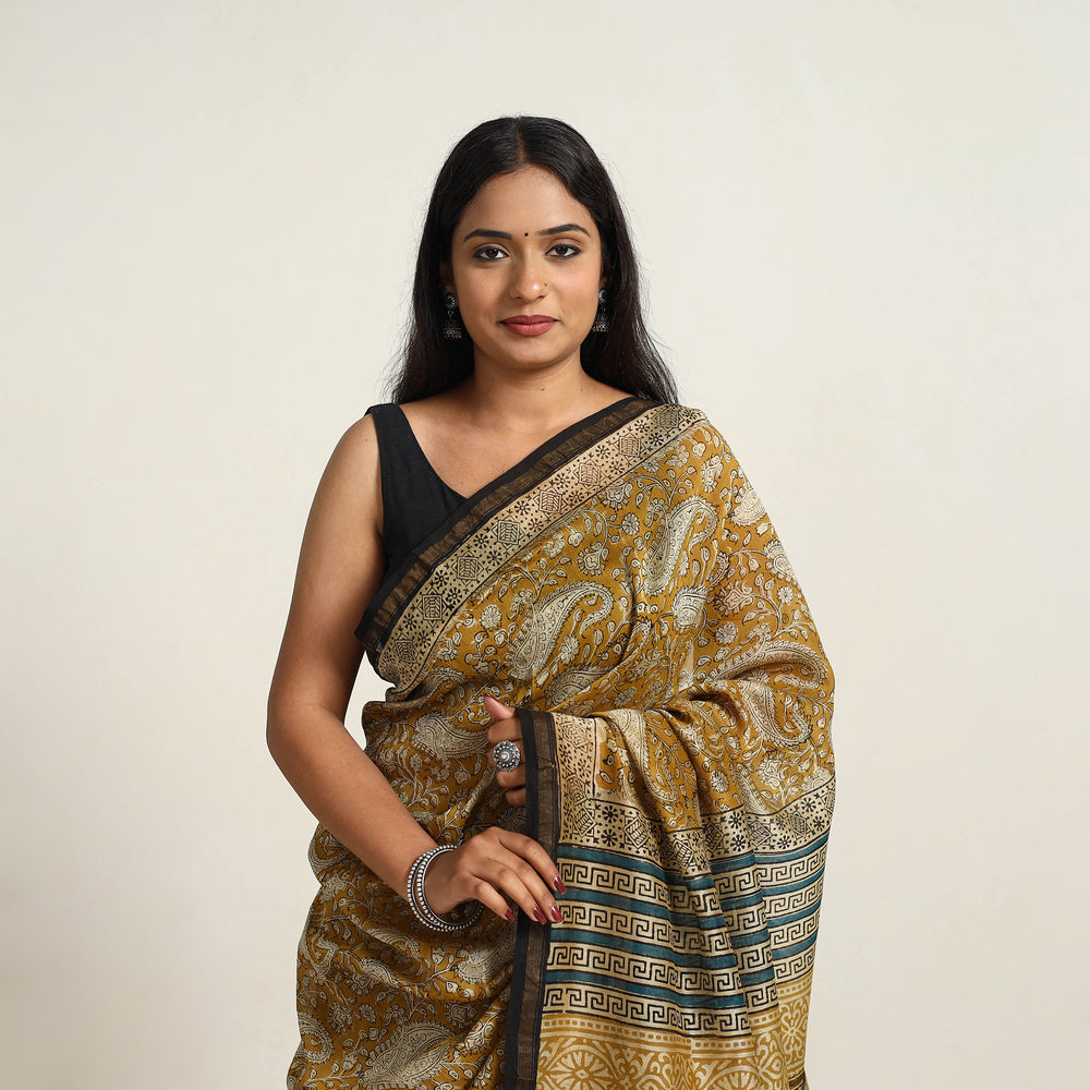 Bagru Saree