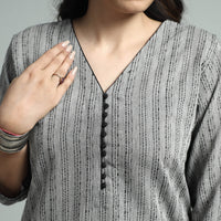 jacquard kurta