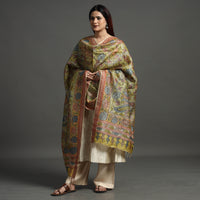 kalamkari silk dupatta