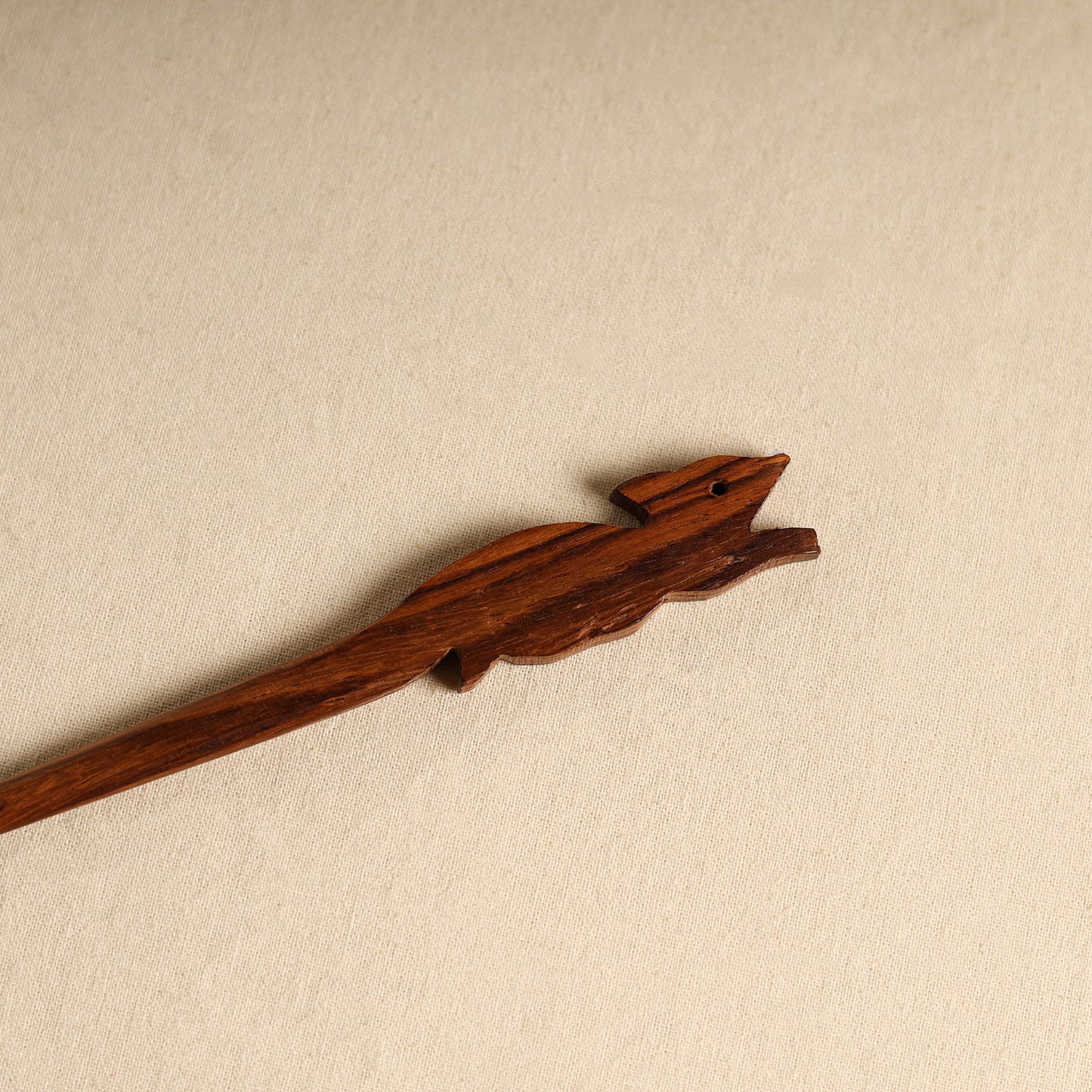 Hand Carved Sheesham Wood Juda Stick 06