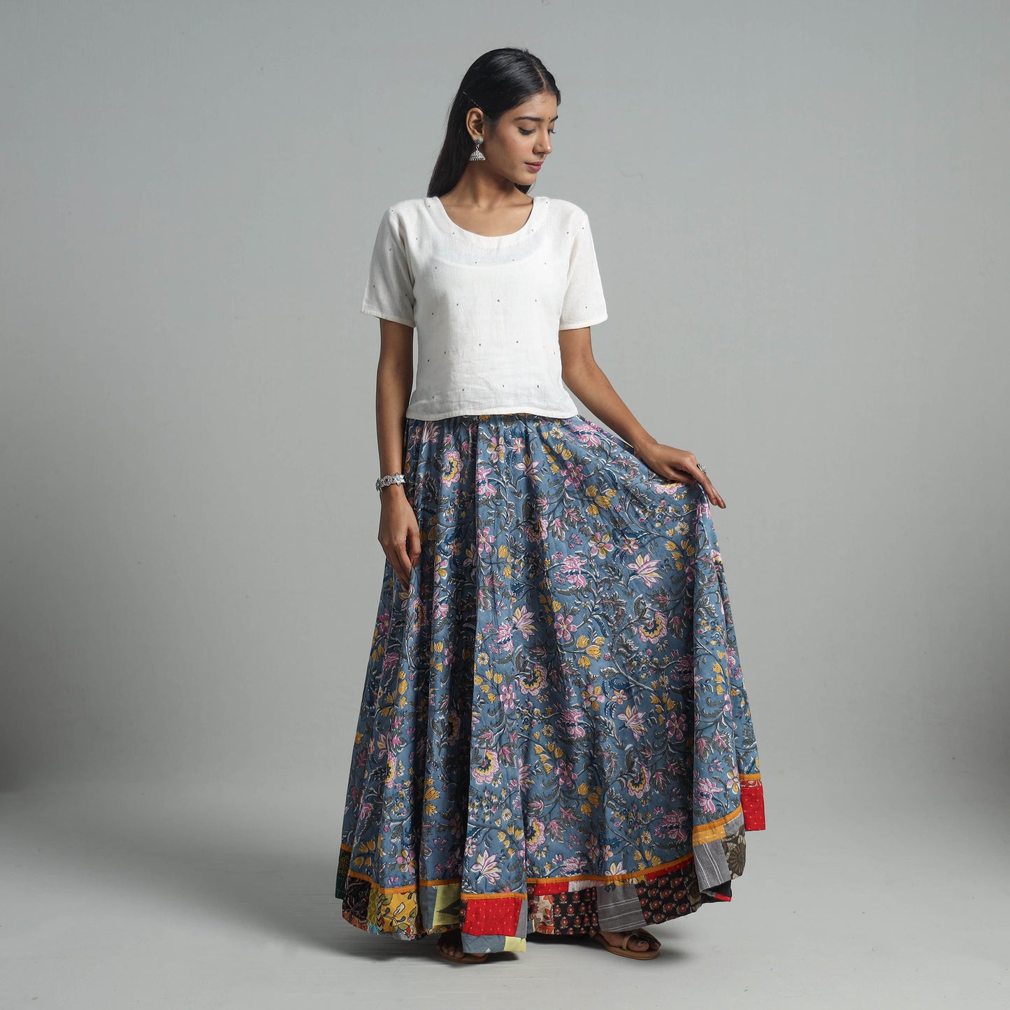 Sanganeri Skirt 