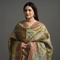 kalamkari silk dupatta