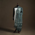 Pipad Hand Block Print Natural Dyed Kota Doria Cotton Dupatta 11